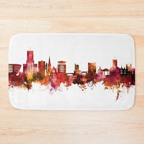 Item preview, Guildford England Skyline designed and sold by ArtPrints.