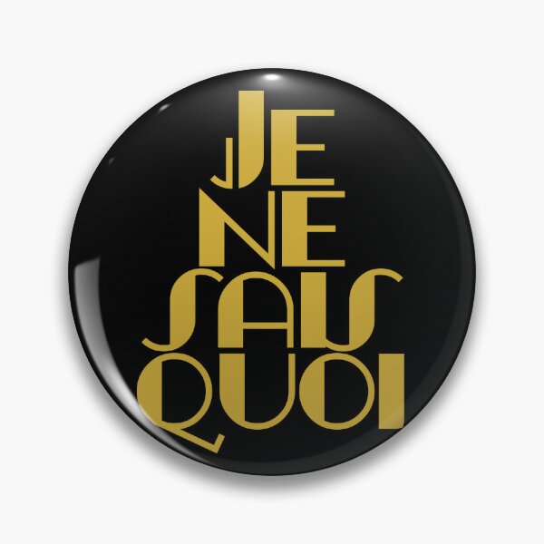 Pin en A Certain 'Je Ne Sais Quoi