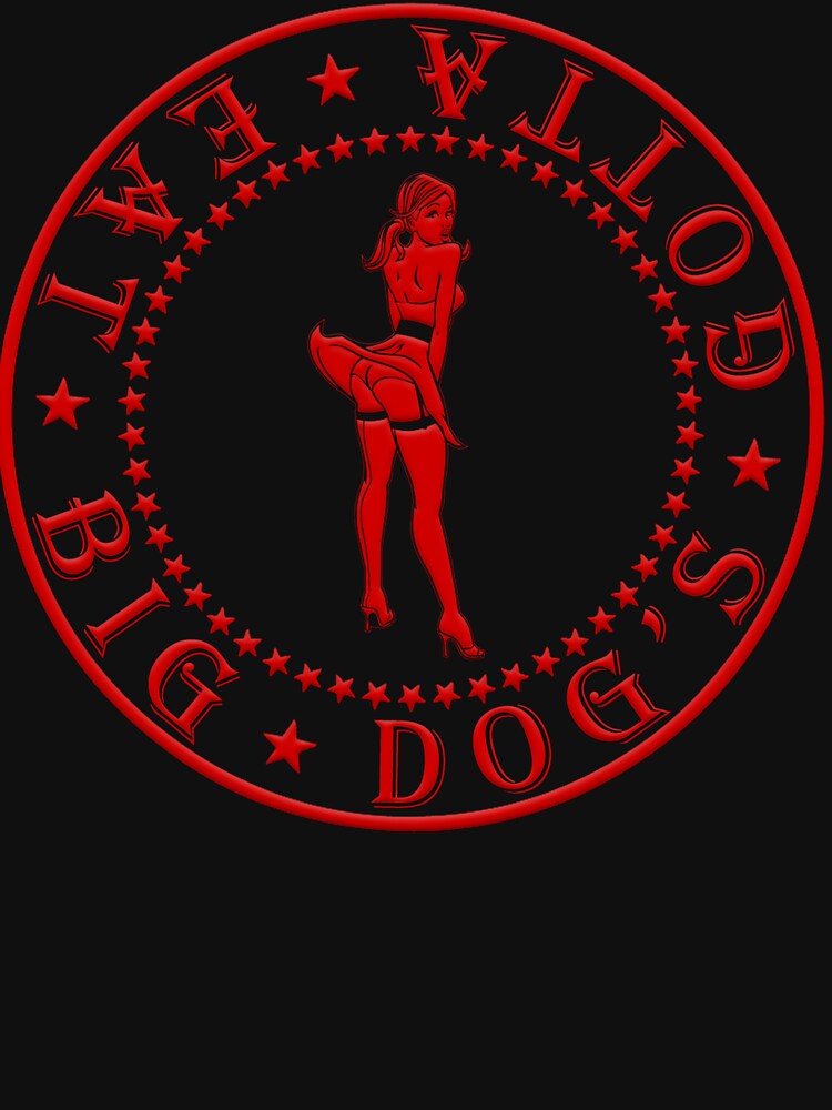 "Big Dog's Gotta Eat" T-shirt by AaronLSpeerUS | Redbubble