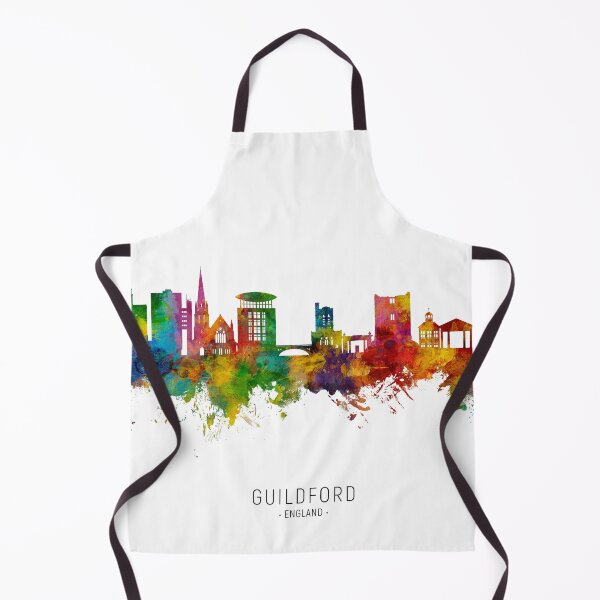 Item preview, Guildford England Skyline designed and sold by ArtPrints.