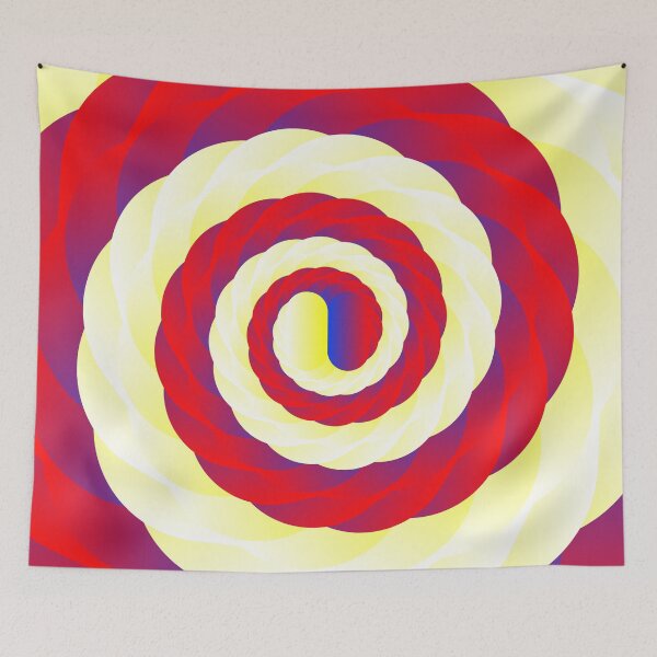 Item preview, Abstract Red yellow Spiral Swirl designed and sold by Ariel Guevara.