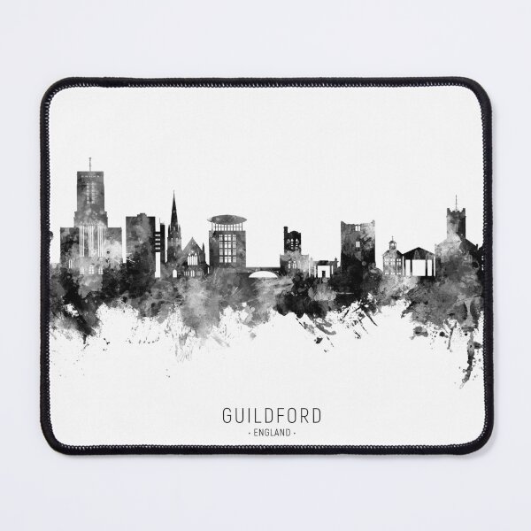 Item preview, Guildford England Skyline designed and sold by ArtPrints.