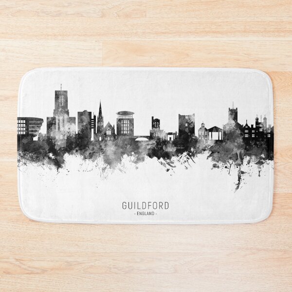 Item preview, Guildford England Skyline designed and sold by ArtPrints.