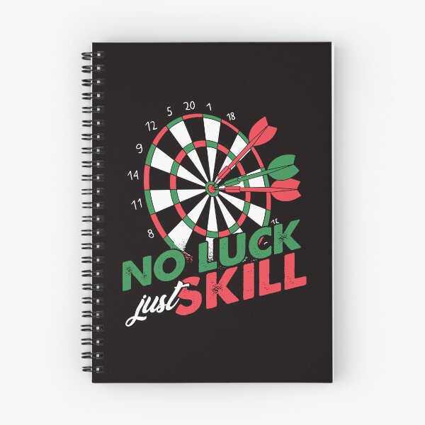 Item preview, Luck No Just Skill Darts Player Dartboard Target Pub Sports designed and sold by TomGiantDesigns.