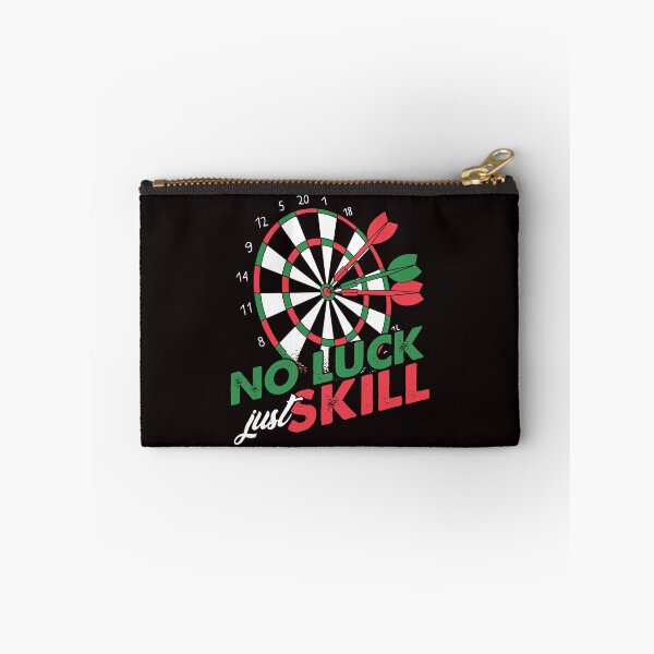 Item preview, Luck No Just Skill Darts Player Dartboard Target Pub Sports designed and sold by TomGiantDesigns.