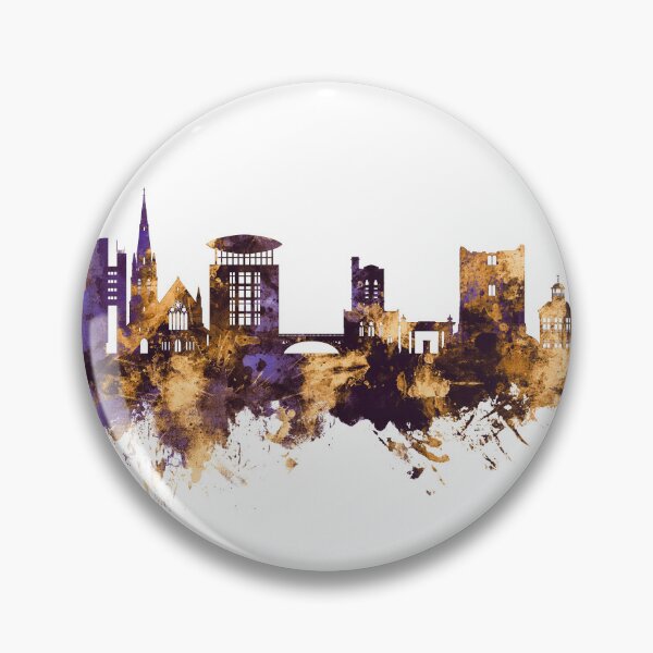 Item preview, Guildford England Skyline designed and sold by ArtPrints.