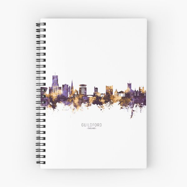 Item preview, Guildford England Skyline designed and sold by ArtPrints.