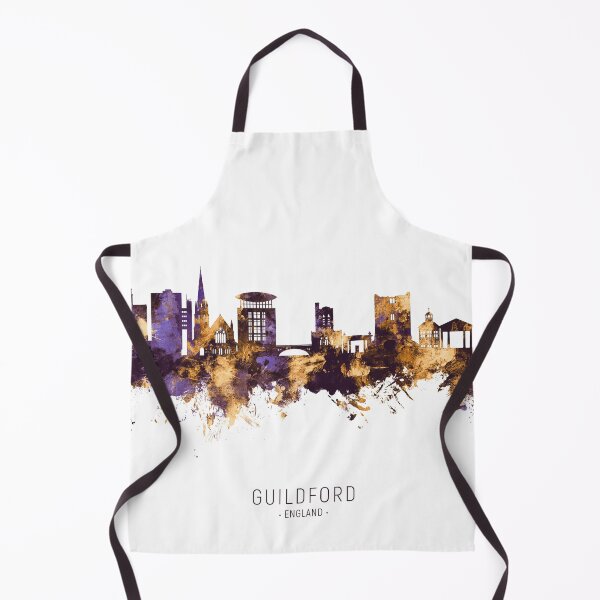 Item preview, Guildford England Skyline designed and sold by ArtPrints.