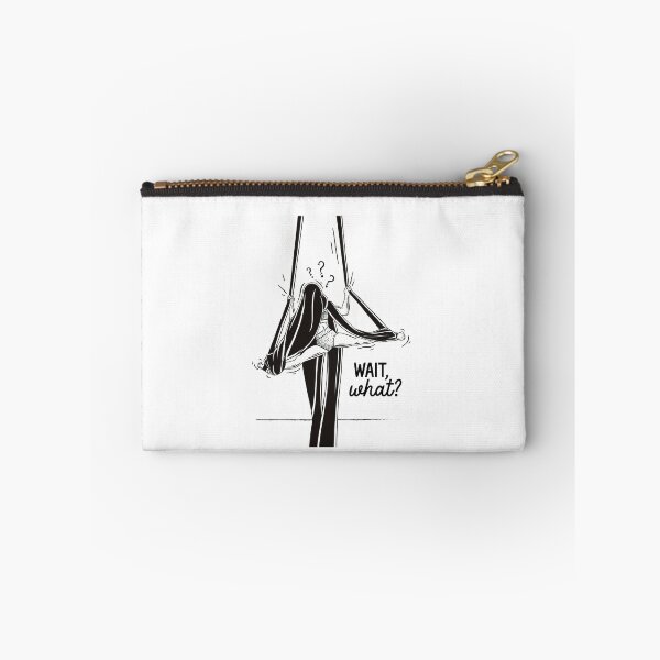 Item preview, Copy of Aerial Silks WAIT, WHAT? - Aerial Silks Hammock Yoga Fail - Black designed and sold by cristicreative.