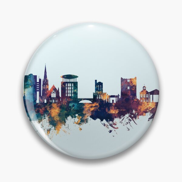 Item preview, Guildford England Skyline designed and sold by ArtPrints.