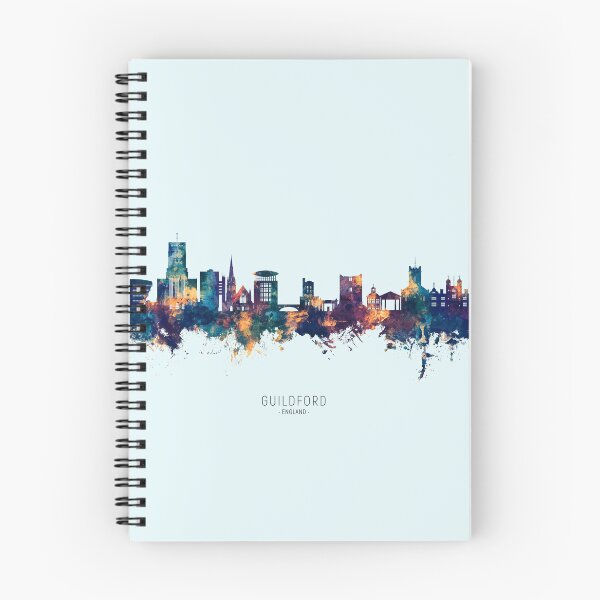 Item preview, Guildford England Skyline designed and sold by ArtPrints.