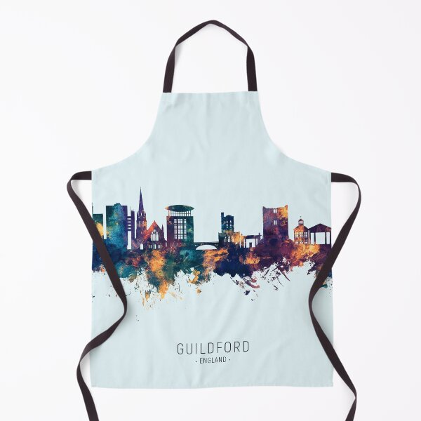 Item preview, Guildford England Skyline designed and sold by ArtPrints.