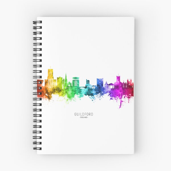 Item preview, Guildford England Skyline designed and sold by ArtPrints.