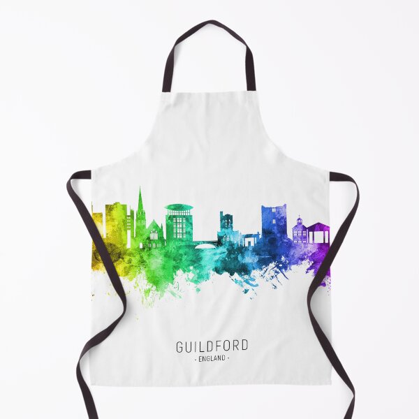 Item preview, Guildford England Skyline designed and sold by ArtPrints.