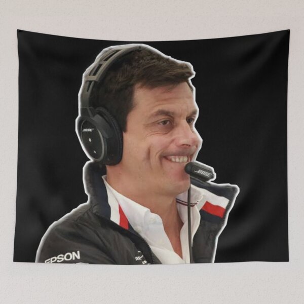 Item preview, Toto Wolff Funny Face designed and sold by Dude 4U.
