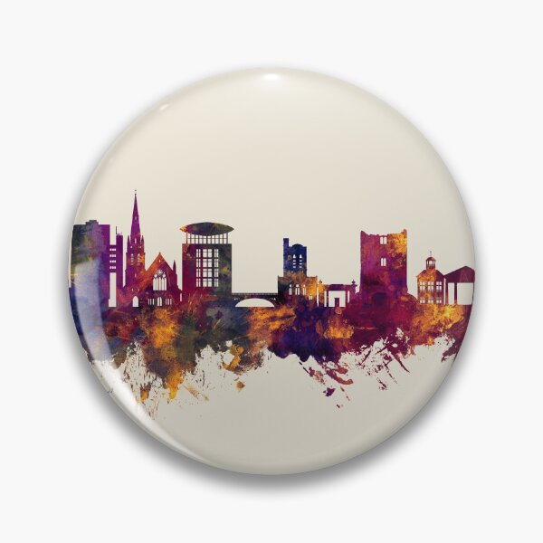 Item preview, Guildford England Skyline designed and sold by ArtPrints.