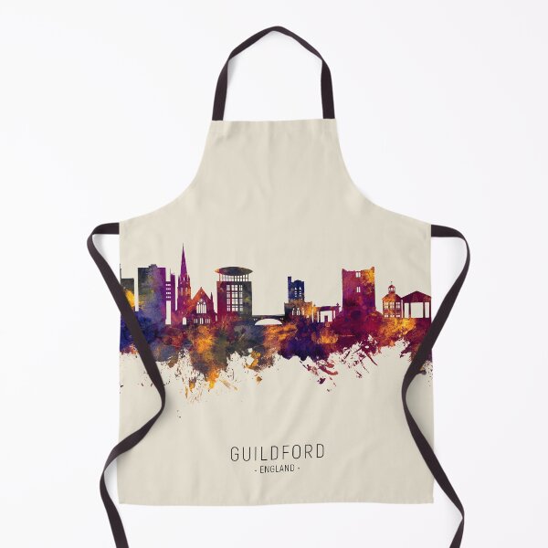 Item preview, Guildford England Skyline designed and sold by ArtPrints.