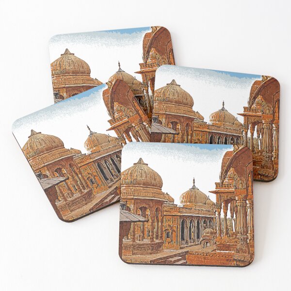 Item preview, Bada Bagh, Rajasthan state of India color art designed and sold by artdragongift 15.