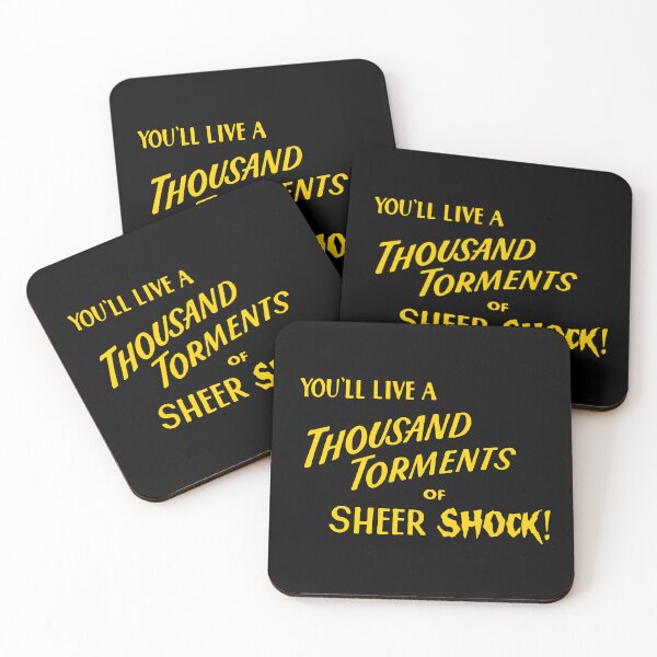 Item preview, A Thousand Torments of Sheer Shock designed and sold by Unearthly Industries Store.