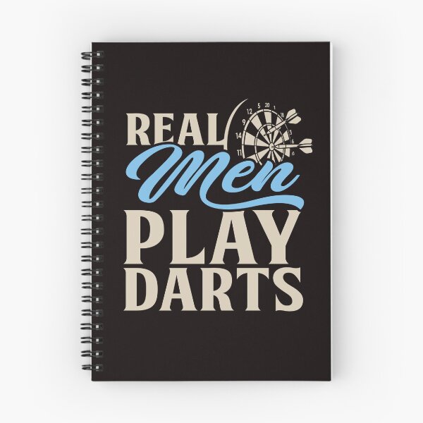 Item preview, Real Men Play Darts Dartboard Dart Player Target Bullseye designed and sold by TomGiantDesigns.