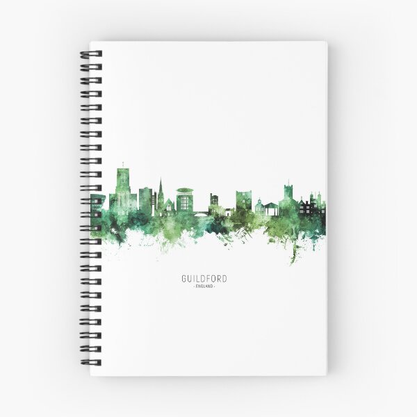 Item preview, Guildford England Skyline designed and sold by ArtPrints.