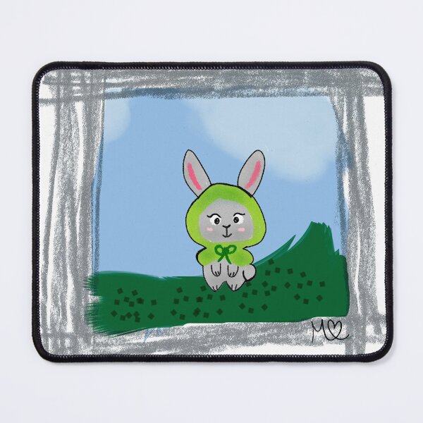 Artikelvorschau, Hase auf dem Feld entworfen und verkauft von macuarelas20.