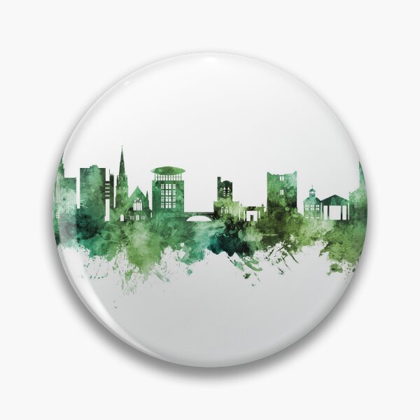Item preview, Guildford England Skyline designed and sold by ArtPrints.