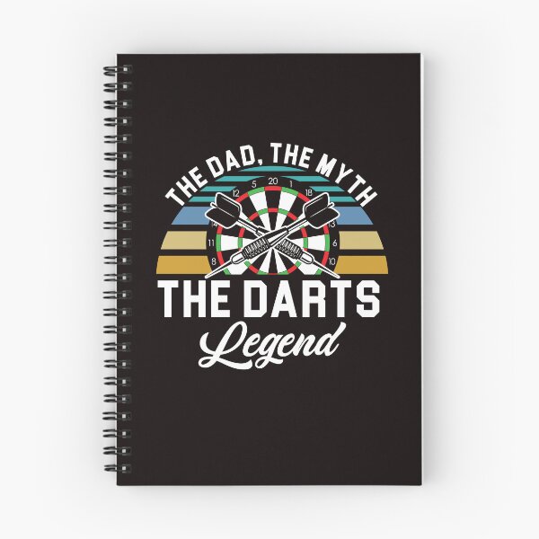 Item preview, Dad Myth Darts Legend Father Dart Player Dartboard Bullseye designed and sold by TomGiantDesigns.