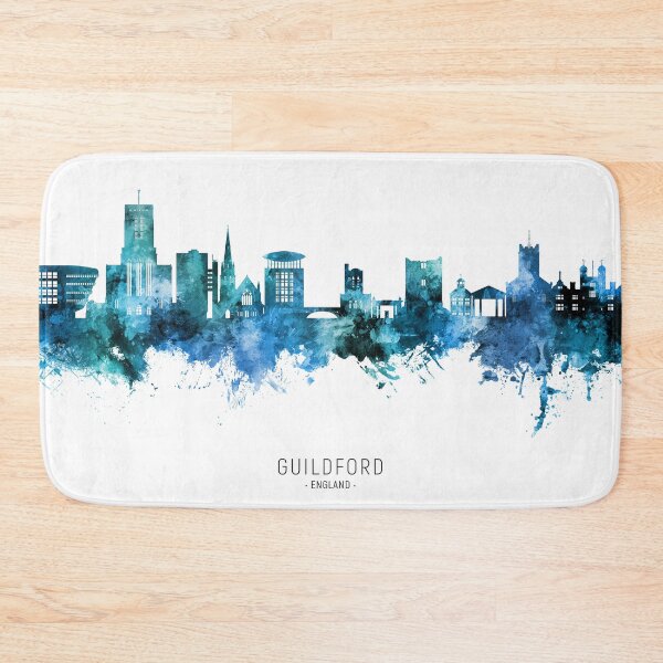 Item preview, Guildford England Skyline designed and sold by ArtPrints.