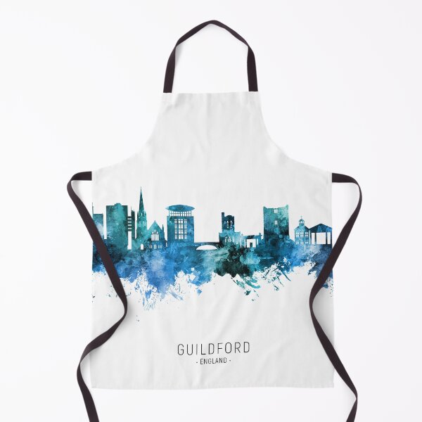 Item preview, Guildford England Skyline designed and sold by ArtPrints.