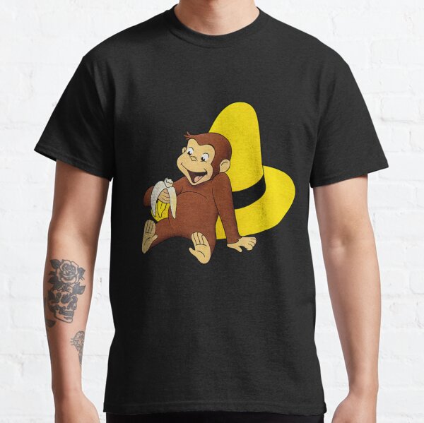 Cute Curious George" Classic T-Shirt for Sale by saeedsaeed
