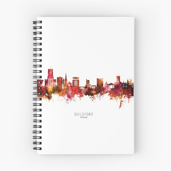 Item preview, Guildford England Skyline designed and sold by ArtPrints.