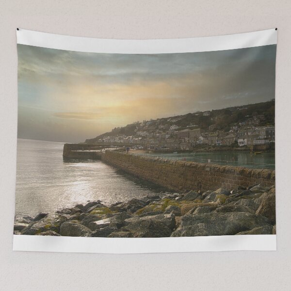 Item preview,  Mousehole harbour, Cornwall designed and sold by kathleenjean.