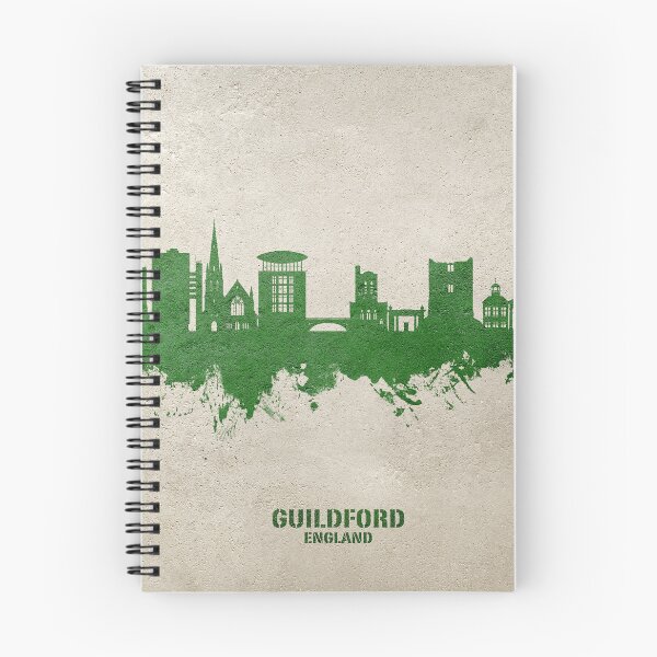 Item preview, Guildford England Skyline designed and sold by ArtPrints.