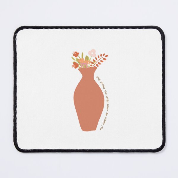 Item preview, Boho Vase with Flowers God Made You designed and sold by AshTreeCrtvCo.