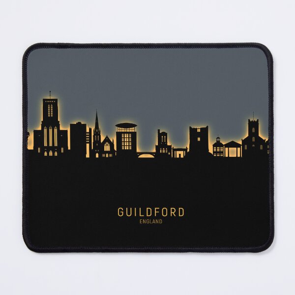 Item preview, Guildford England Skyline designed and sold by ArtPrints.