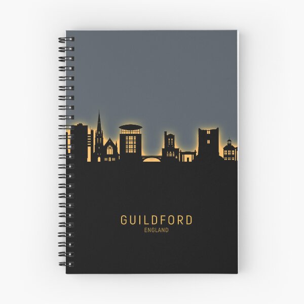 Item preview, Guildford England Skyline designed and sold by ArtPrints.
