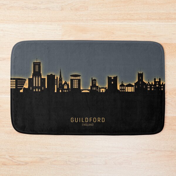 Item preview, Guildford England Skyline designed and sold by ArtPrints.