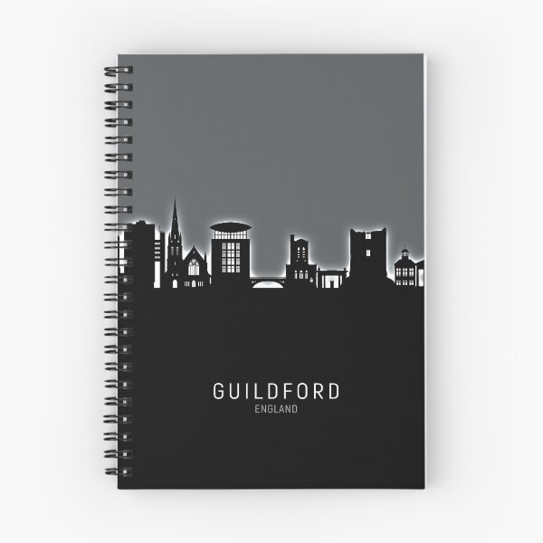 Item preview, Guildford England Skyline designed and sold by ArtPrints.