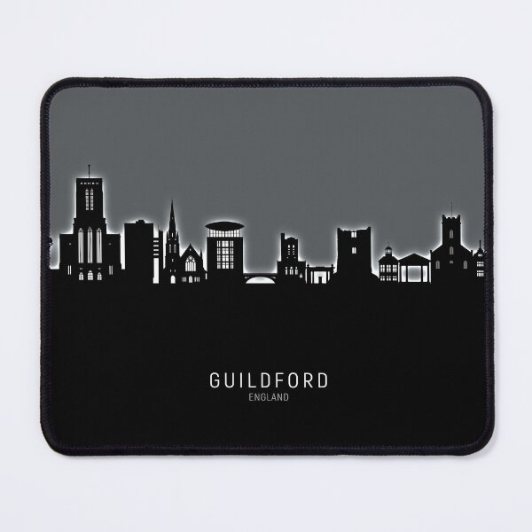 Item preview, Guildford England Skyline designed and sold by ArtPrints.
