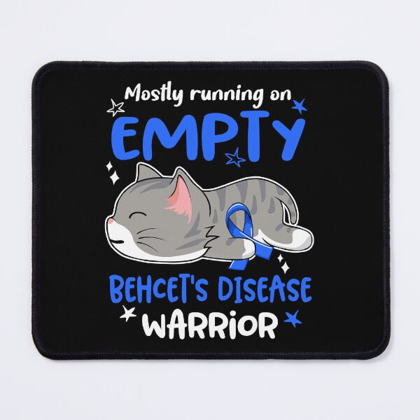 Item preview, Behcet's Disease Awareness, Mostly Running on Behcet's Disease Warrior designed and sold by Tammyilaria.