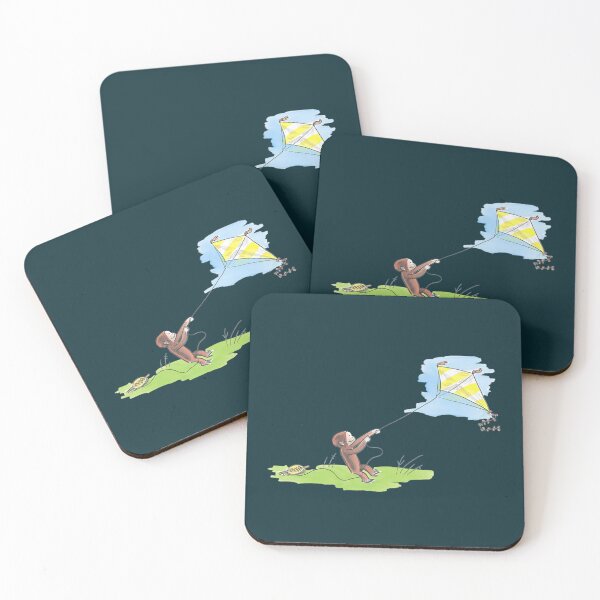 Item preview, Curious George Flies Kite On A Sunny Day    designed and sold by GriffithsDale.