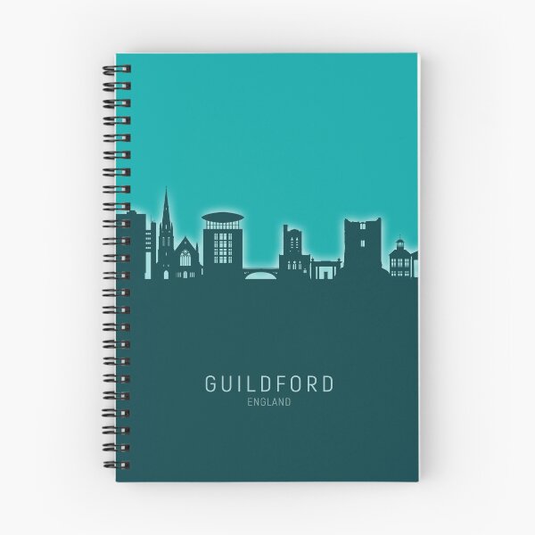 Item preview, Guildford England Skyline designed and sold by ArtPrints.