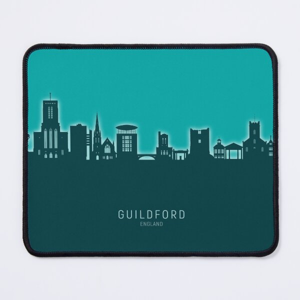 Item preview, Guildford England Skyline designed and sold by ArtPrints.