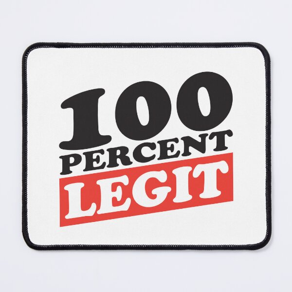 Item preview, 100 LEGIT - Too Legit To Quit designed and sold by Abhishek Goldar.