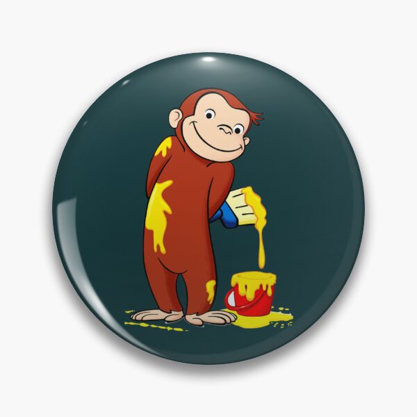Item preview, curious george monkey with yello   designed and sold by GriffithsDale.