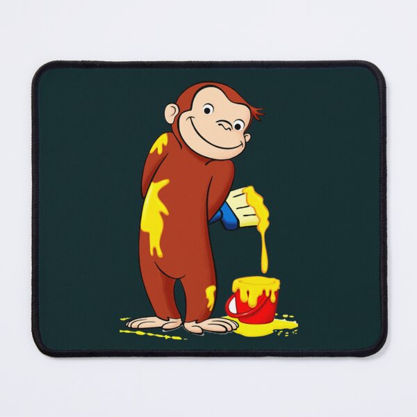 Item preview, curious george monkey with yello designed and sold by GriffithsDale.