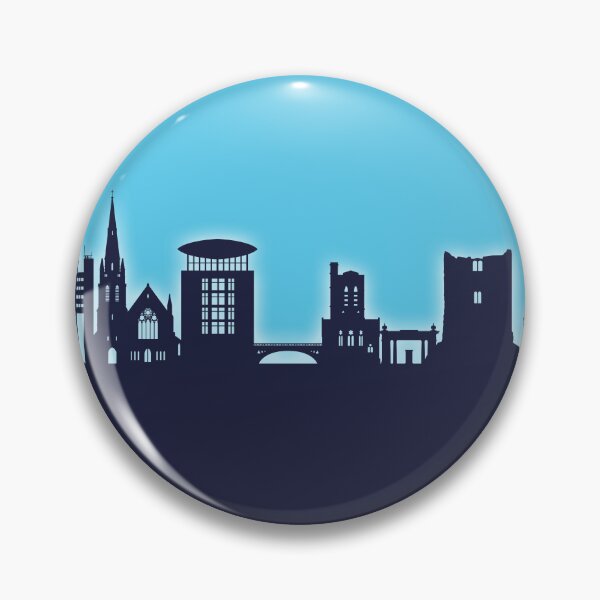 Item preview, Guildford England Skyline designed and sold by ArtPrints.