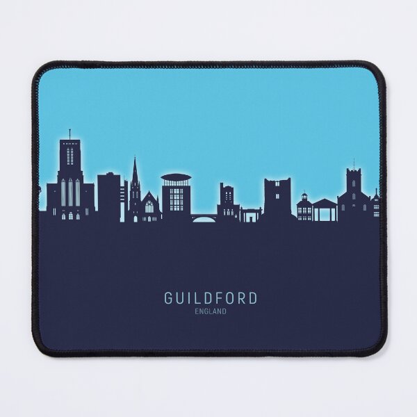 Item preview, Guildford England Skyline designed and sold by ArtPrints.