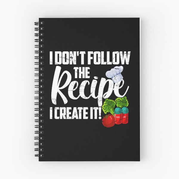 Item preview, I don't follow the recipe, I create it Cook Chef Cooking BBQ designed and sold by 2blackcherries.